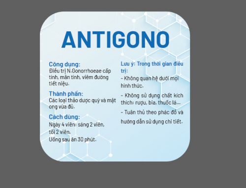 THUỐC CHỮA BỆNH LẬU MÃN TÍNH.