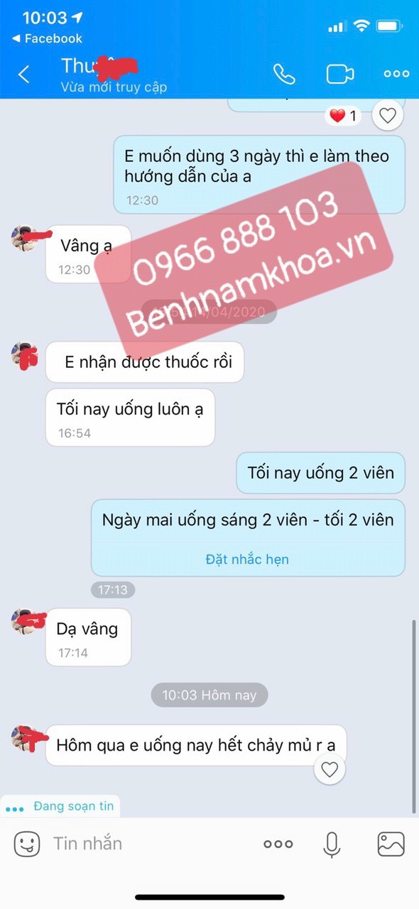 Khách hàng phản hồi.