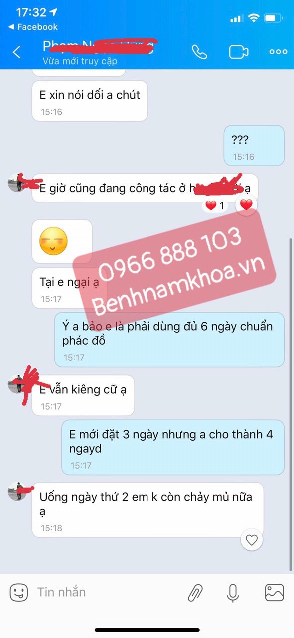 Khách hàng phản hồi.